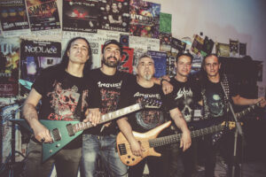 ANGUISH FORCE band Heavy Thrash Metal Montebello Vicentino 2023 3